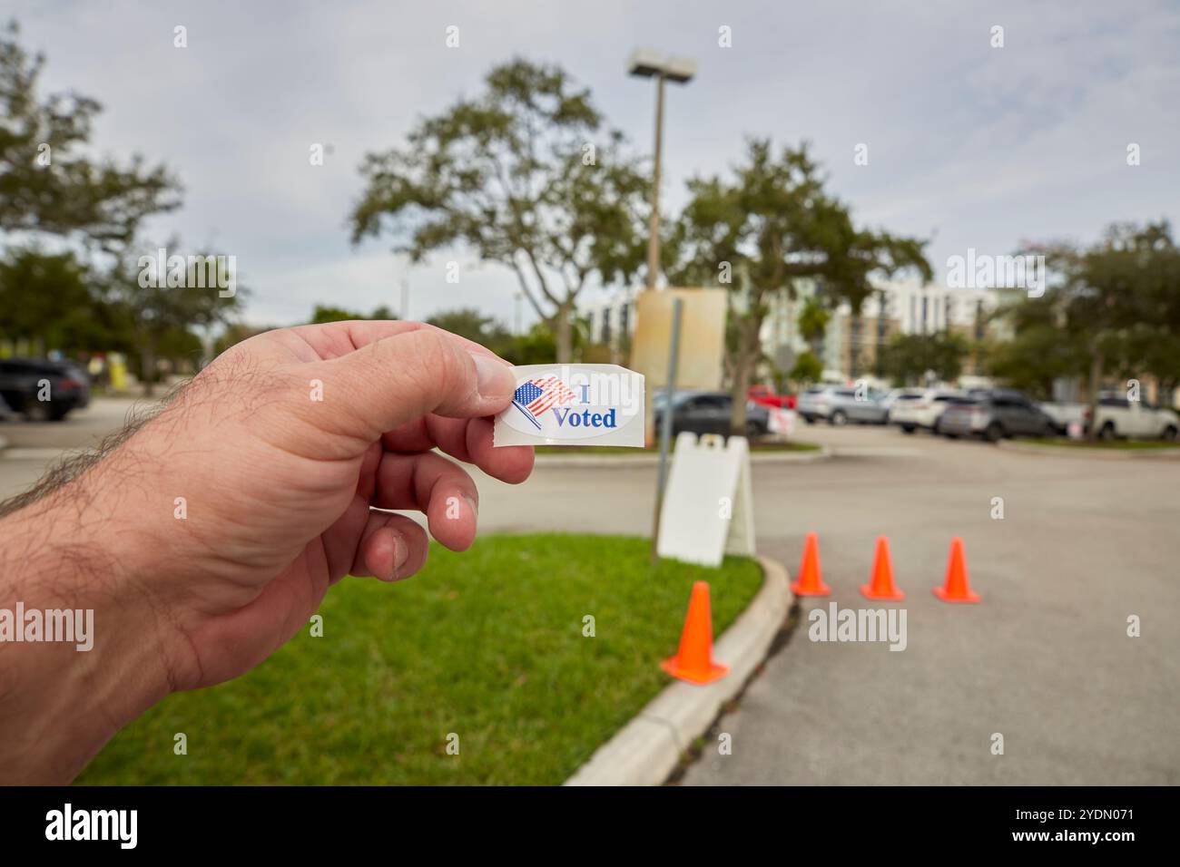 Florida, Broward County, USA. 27th October 2024. Early Voting 2024