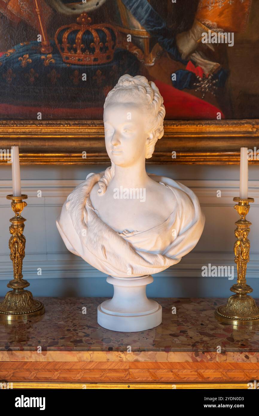 Buste de Marie Antoinette Reine de France