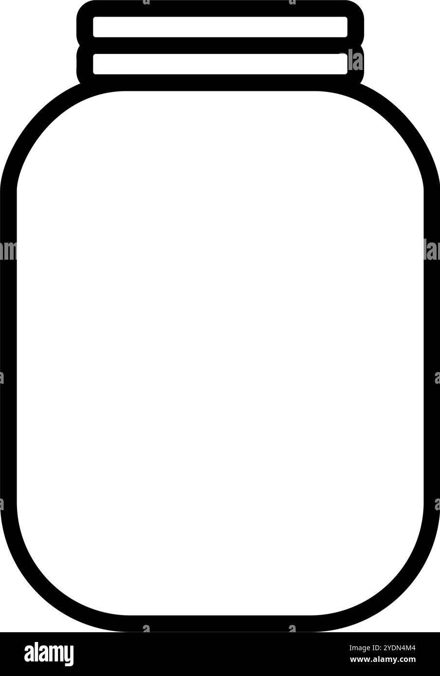 Vitamin jar icon flat Cut Out Stock Images & Pictures - Alamy