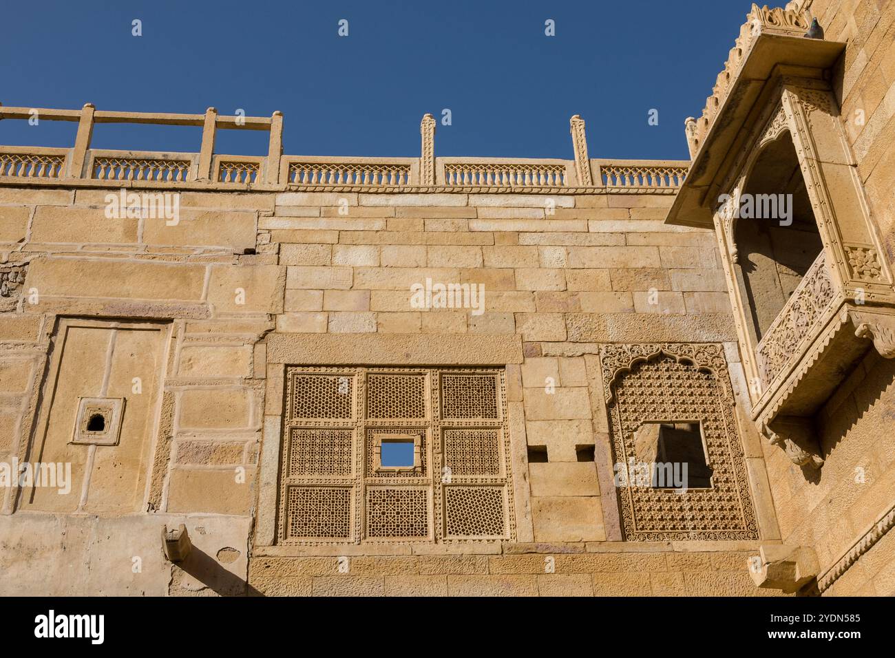Stone Jali Window From Jaisalmer Rajasthan - 19thC Stone Jali Window From Jaisalmer Rajasthan - 19thC