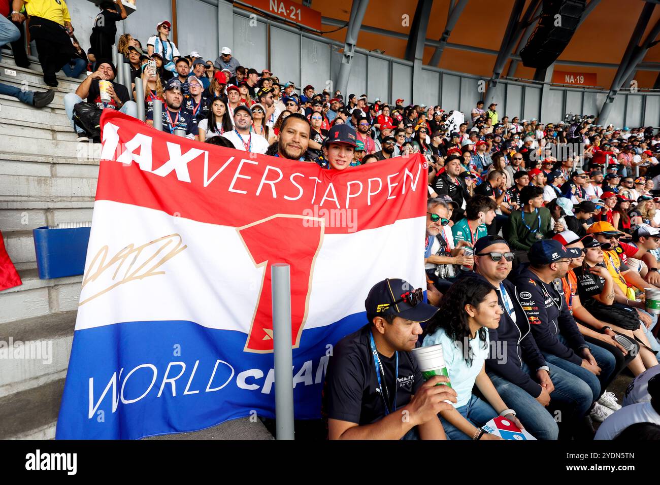 Mexican fans, supporter during the Formula 1 Gran Premio de la Ciudad
