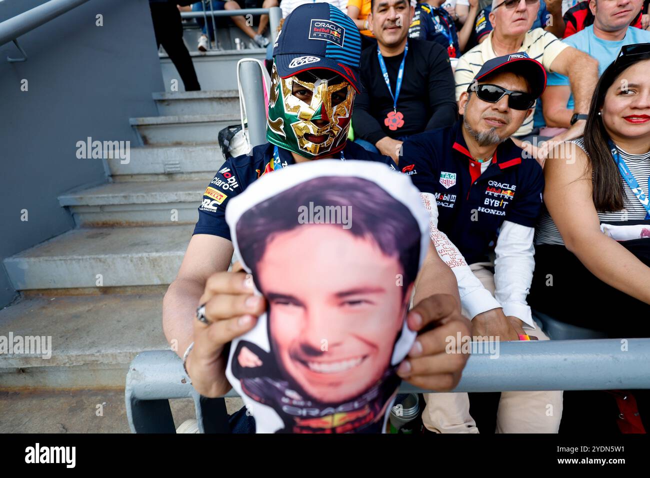 Mexican fans, supporter during the Formula 1 Gran Premio de la Ciudad