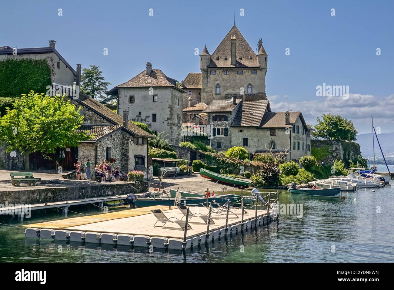 The Ch teau D Yvoire A Medieval Castle Built In The Early 14th Century 