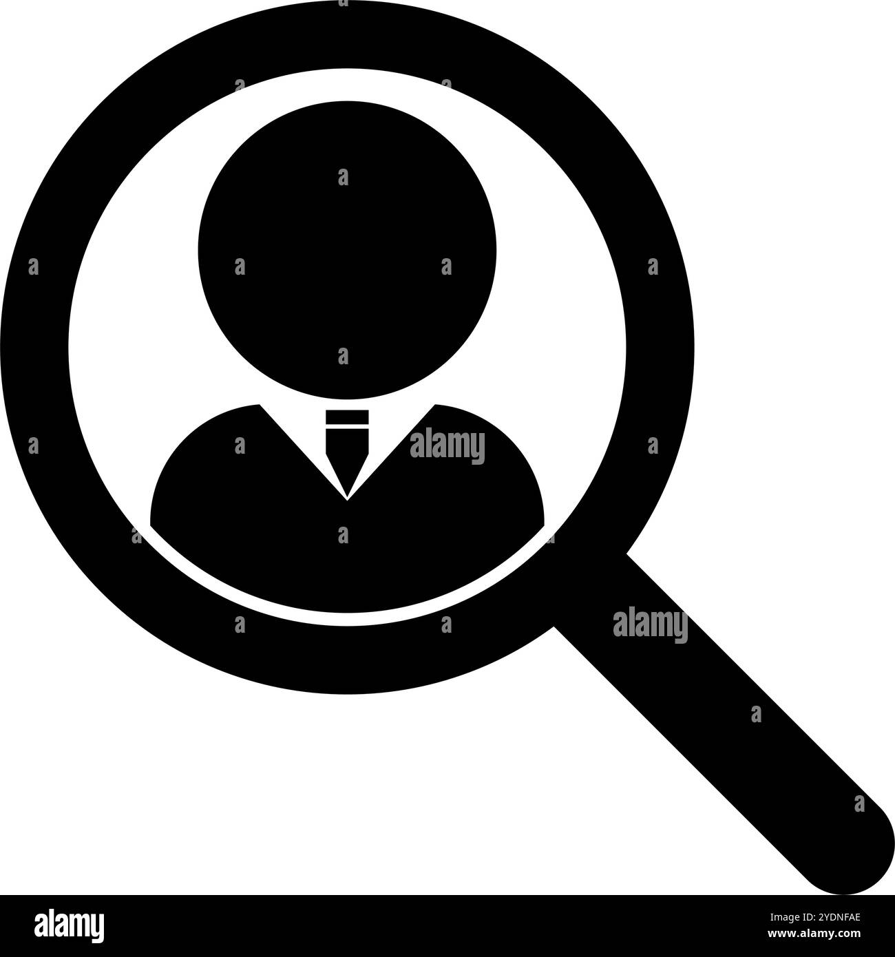 Human resources icon Black and White Stock Photos & Images - Alamy