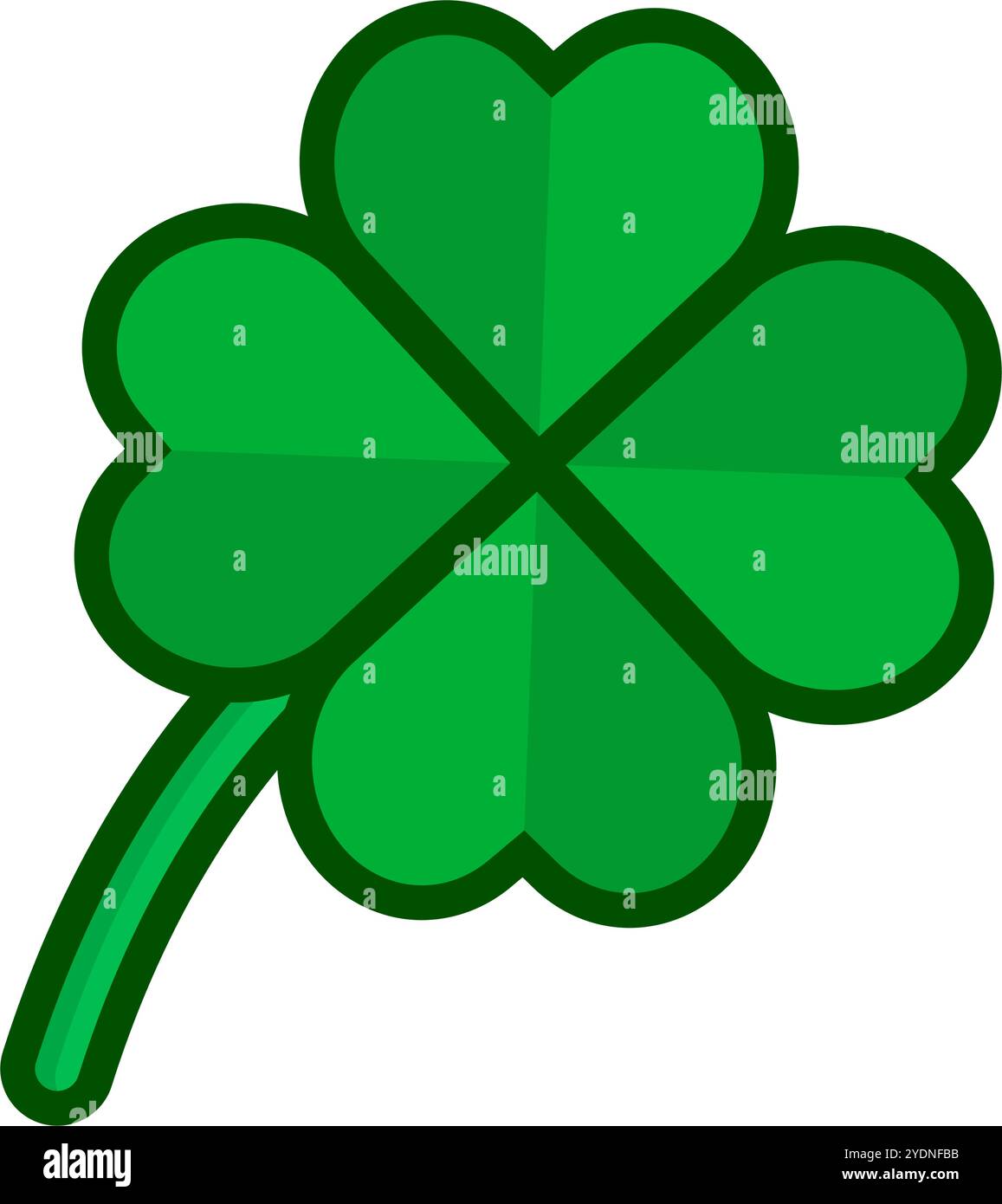 Clover leaf logo icon hi-res stock photography and images - Alamy