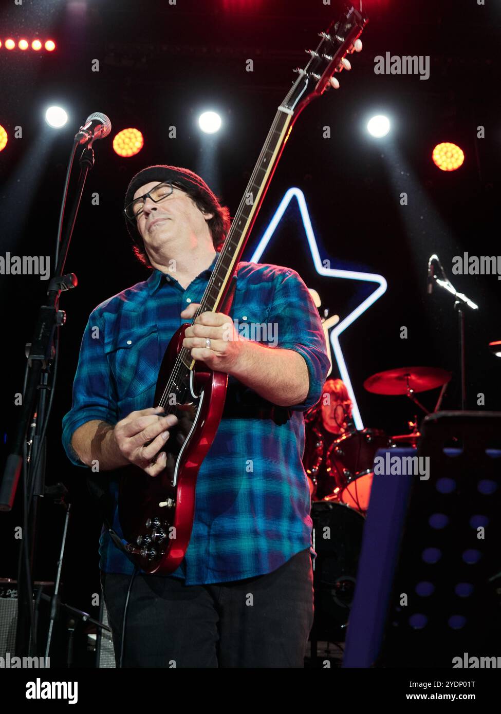 The Music Of Big Star during their concert at Sala Apolo, Barcelona. 2024-10-26 Jon Auer Stock Photo