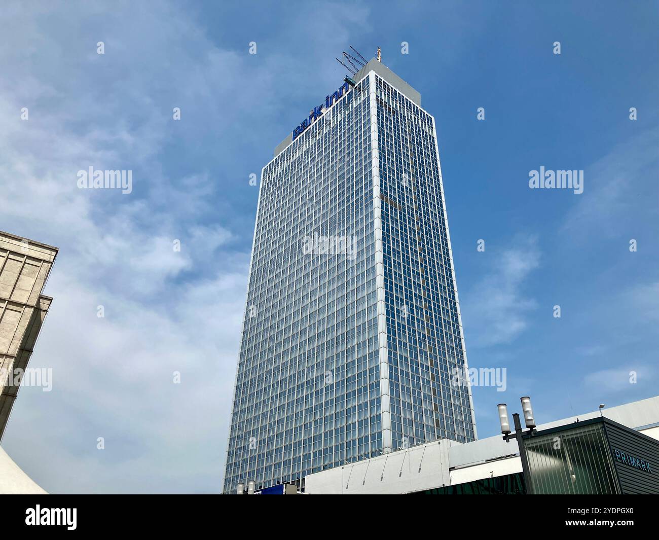 The Park Inn by Radisson Hotel in Alexanderplatz. Mitte, Berlin, Germany. 21st May 2023. - Smartphone Captured Stock Image