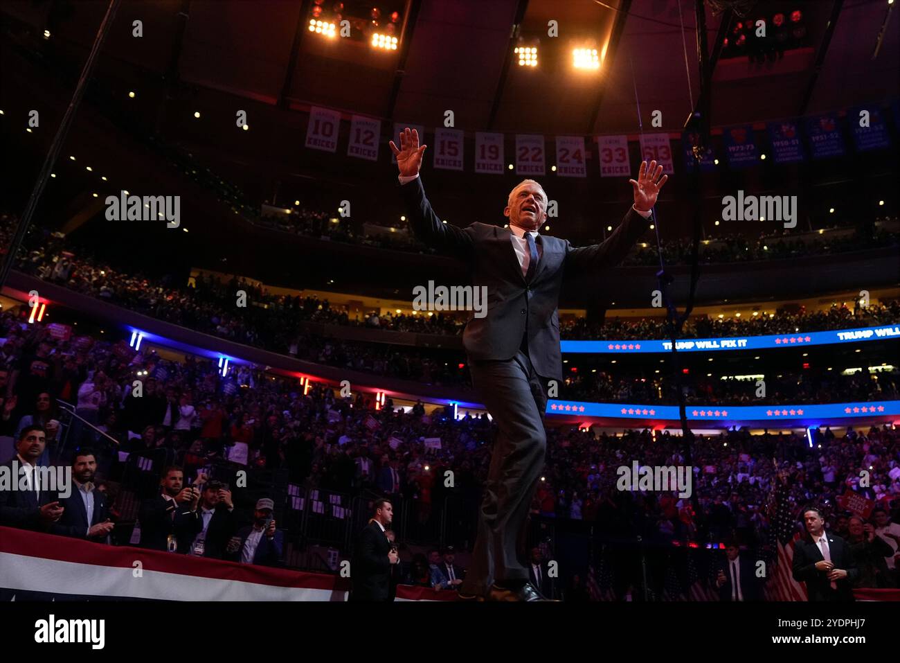 Rfk Rally Robert F. Kennedy Jr., arrives before Republican presidential nominee ...