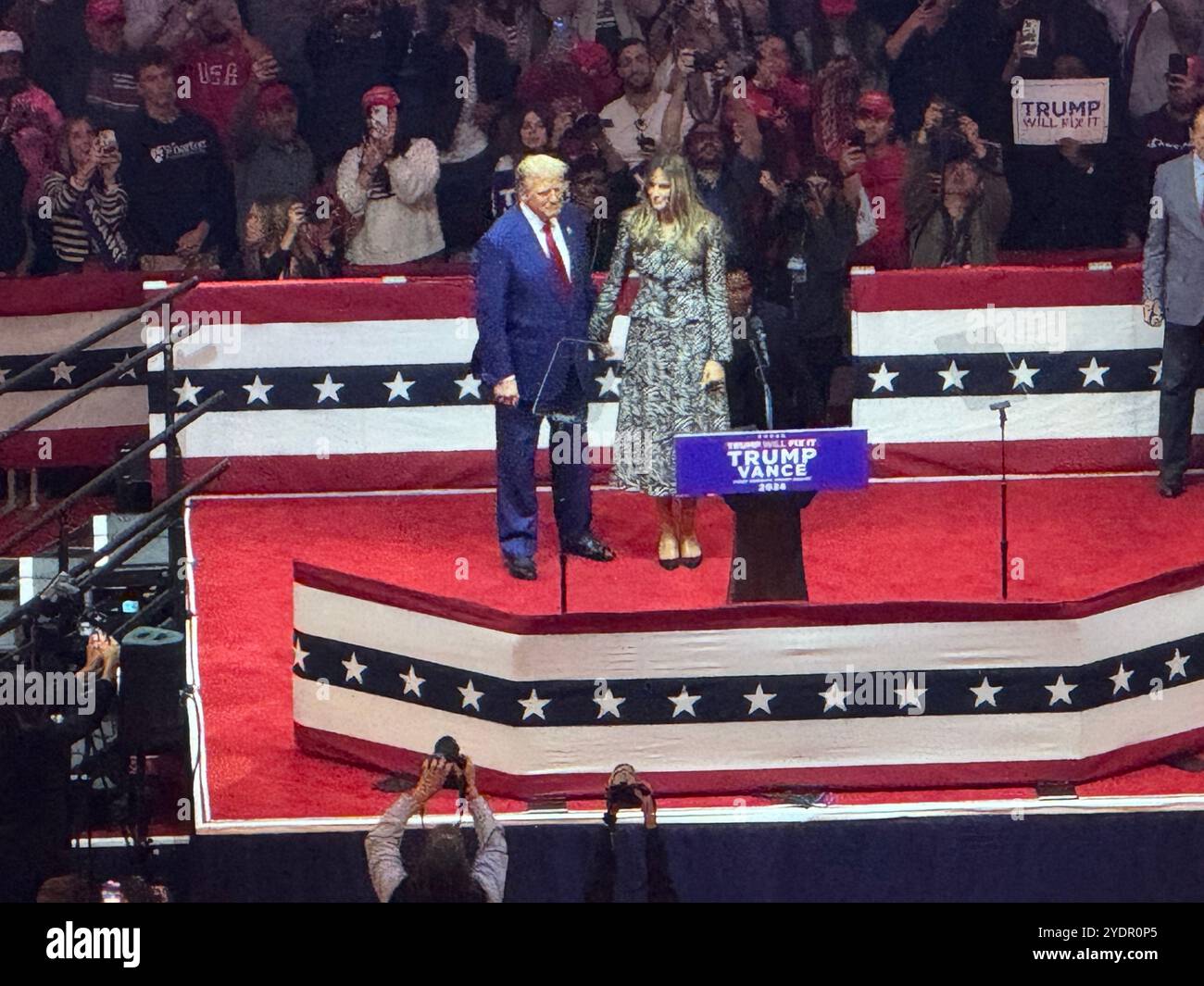 October 27, 2024, New York City, New York: (new) president donald j ...