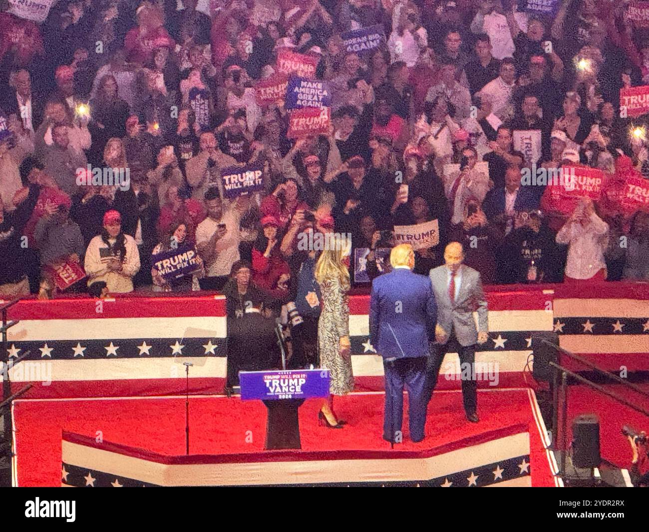 October 27, 2024, New York City, New York: (new) president donald j ...
