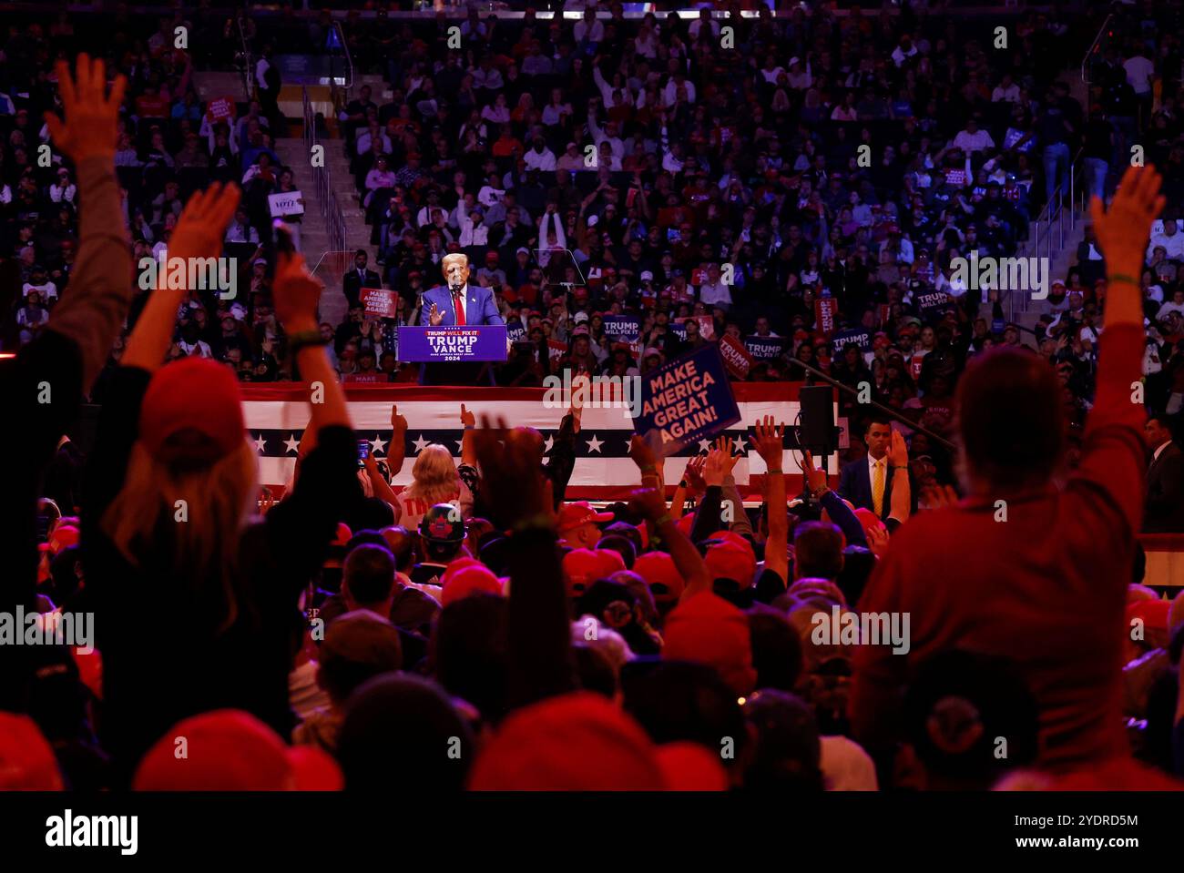 Madison square garden rally hi-res stock photography and images - Alamy