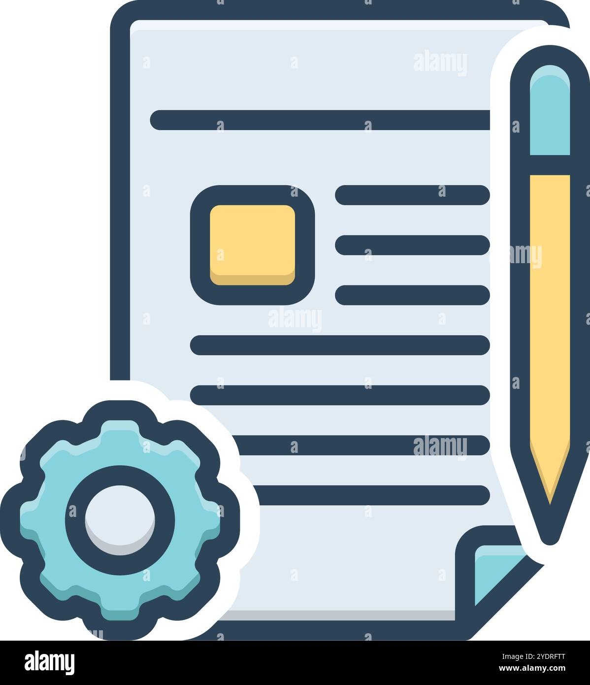 Icon for project, document Stock Vector Image & Art - Alamy