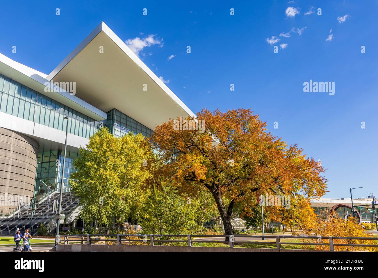 Downtown denver over trees hi-res stock photography and images - Alamy