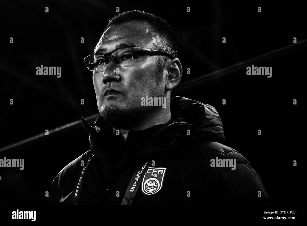 Dalian, China. 27 October, 2024. KENICHI UEMURA (JAPAN)  the head Coach of China PR during the AFC U17 ASIAN CUP 2025 (Qualifiers) - KOREA REPUBLIC vs CHINA PR at Dalian Puwan Stadium. Credit: Meng Gao/Alamy Live News Stock Photo