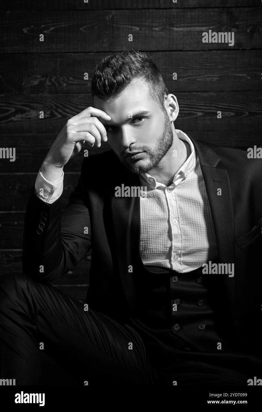 Male business involvement Black and White Stock Photos & Images - Alamy