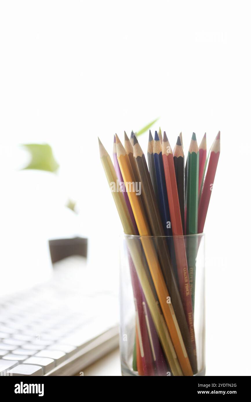 Keyboard computer colored hi-res stock photography and images - Alamy