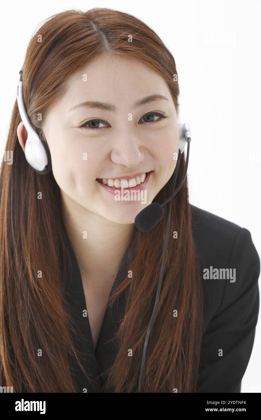 Happy operator hi-res stock photography and images - Alamy