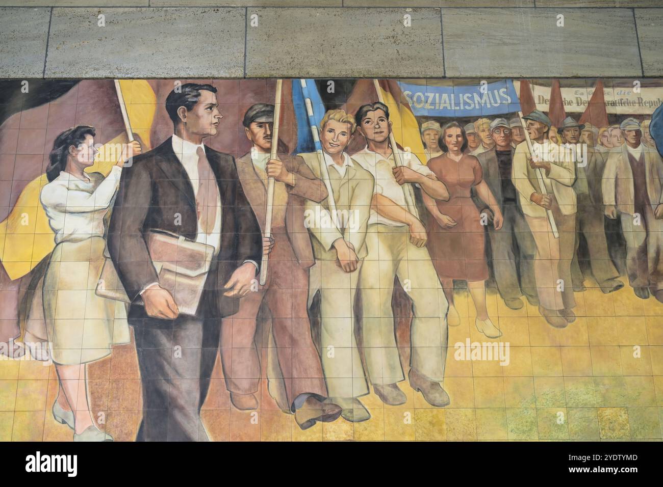 Ministry of construction of the gdr hi-res stock photography