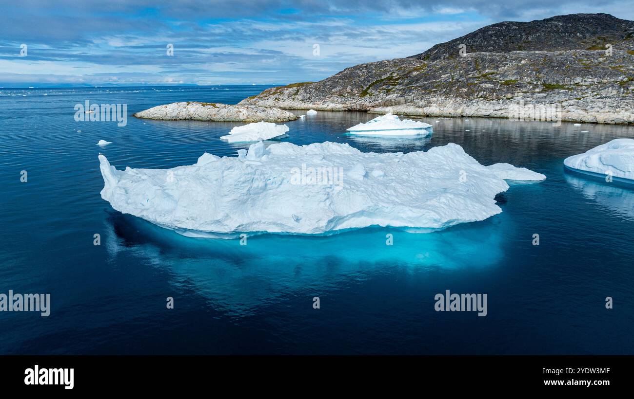 Aerial Of The Ilulissat Icefjord UNESCO World Heritage Site Western aerial-of-the-ilulissat-icefjord-unesco-world-heritage-site-western