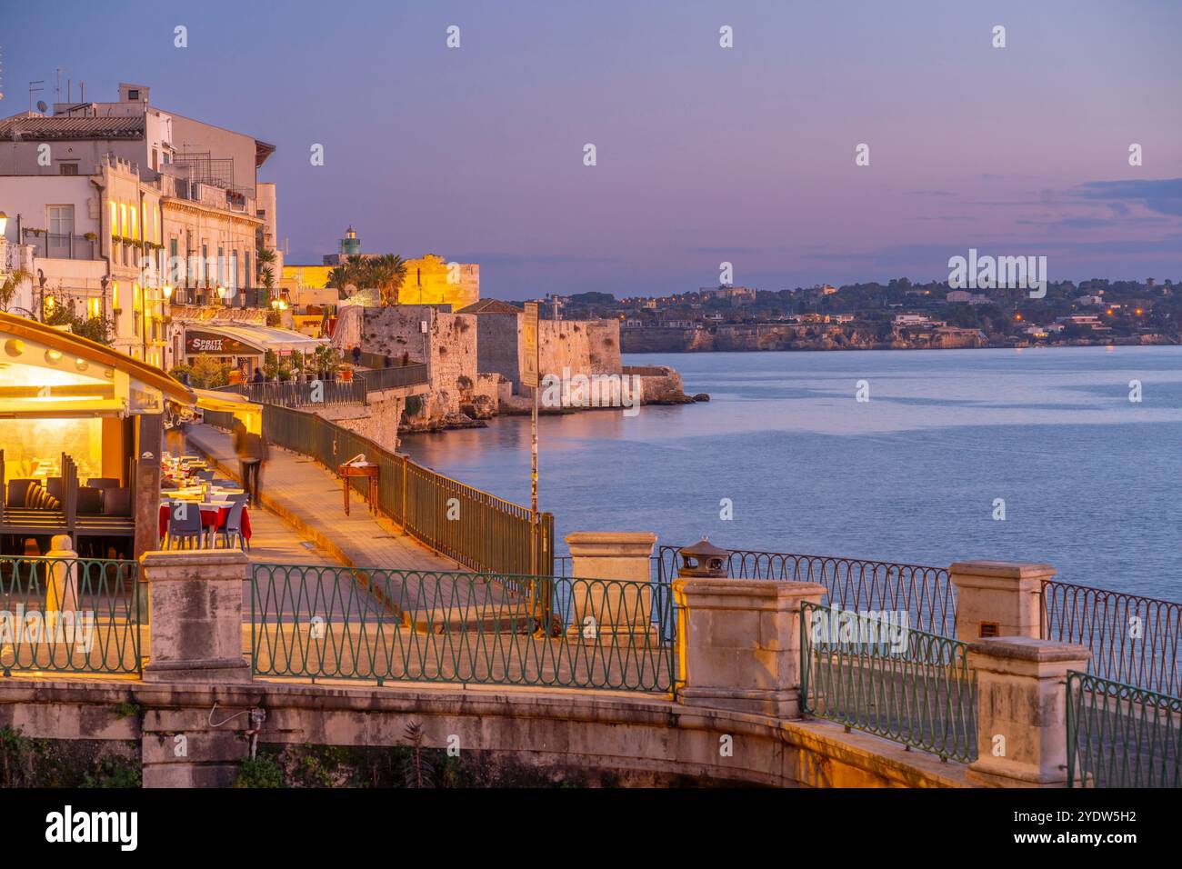 Ortigia, Syracuse, Sicily, Italy, Mediterranean, Europe Stock Photo