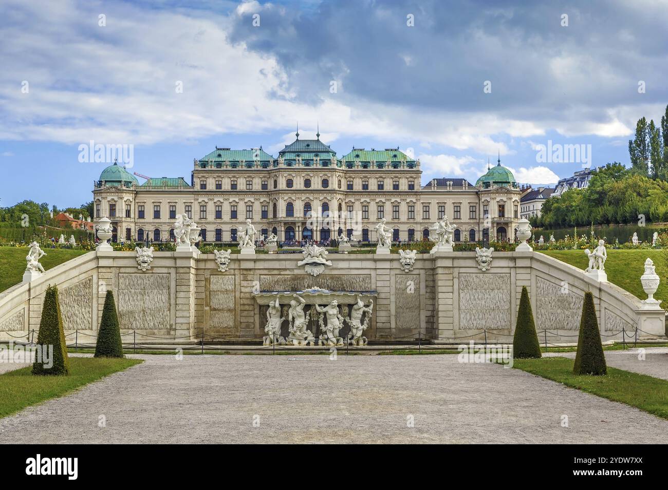 Beautiful belvedere palace in hi-res stock photography and images - Alamy