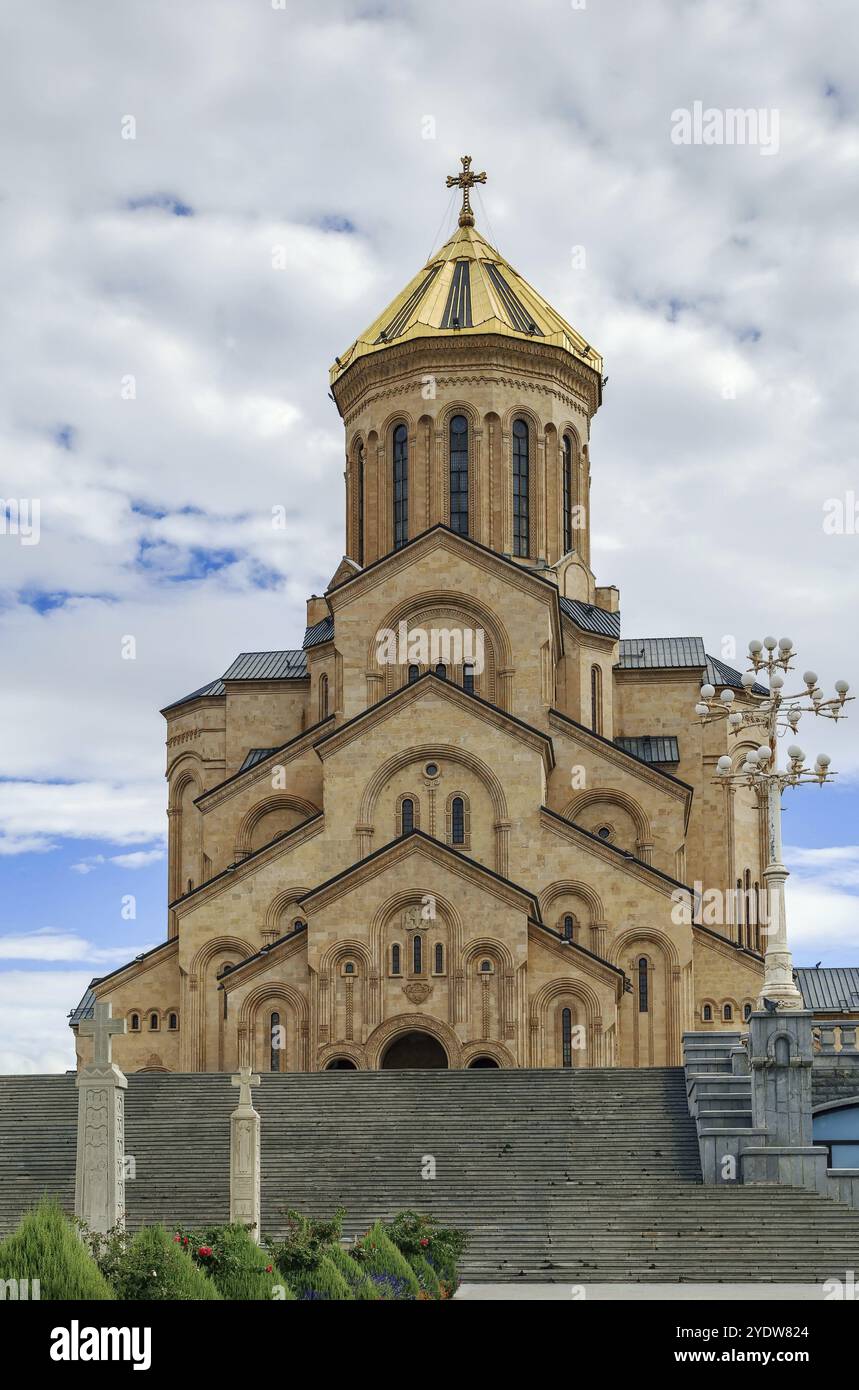 The Holy Trinity Cathedral of Tbilisi commonly known as Sameba is the ...