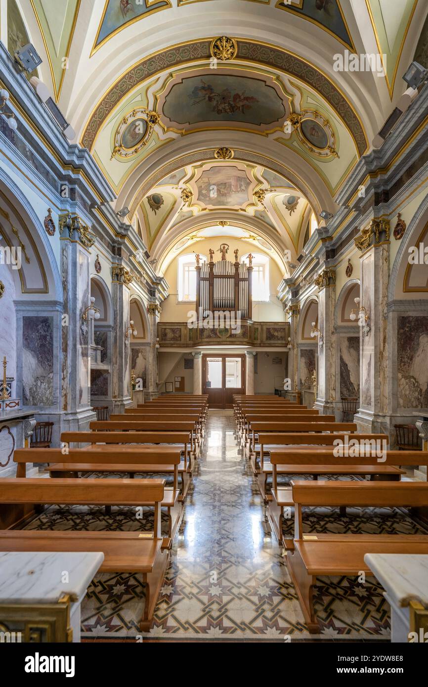 Church of St. Peter the Apostle, Frosolone, Isernia, Molise, Italy, Europe Stock Photo