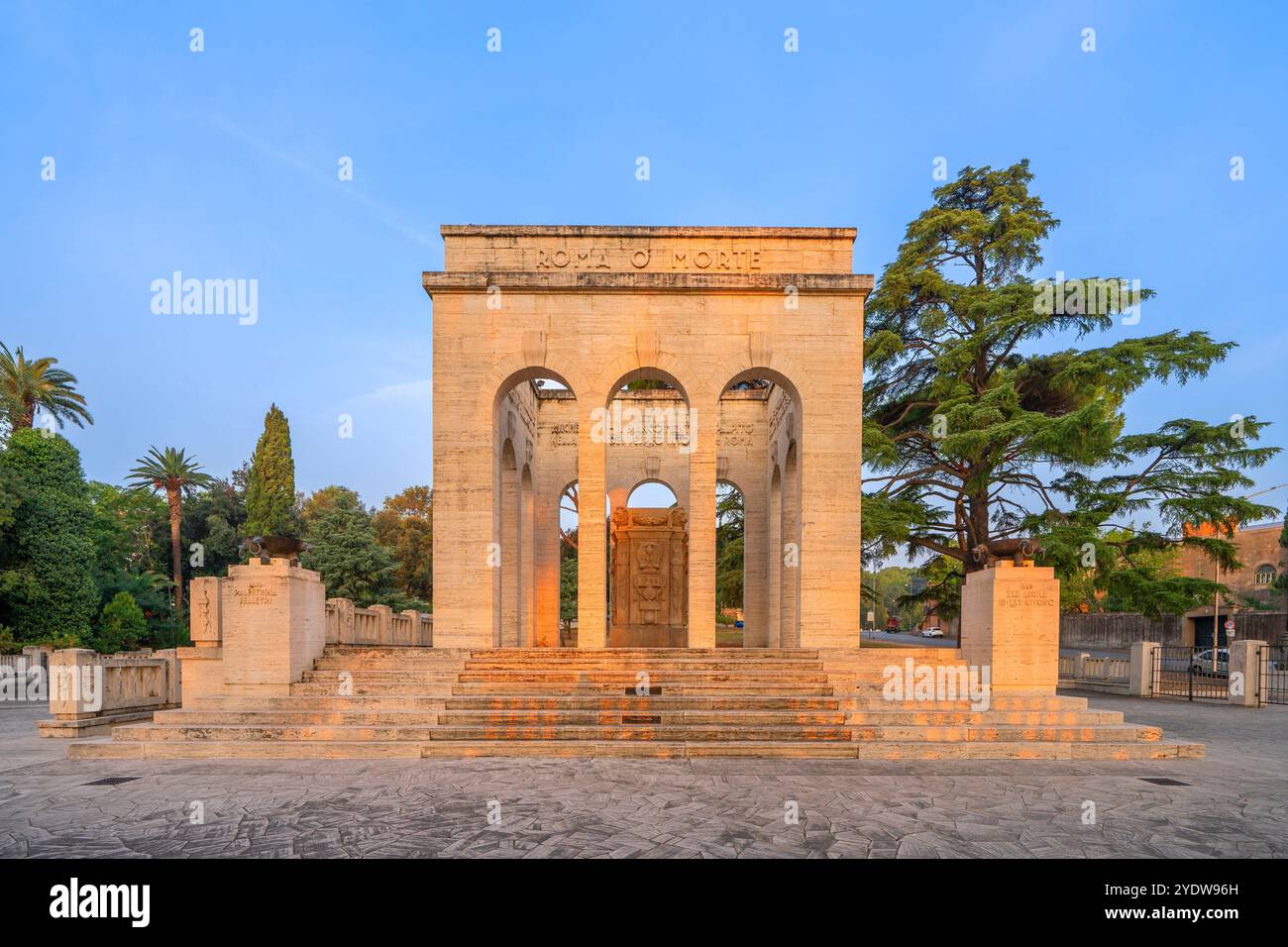 Ossuary Rome Garibaldi mausoleum in rome hi-res stock photography and images - Alamy