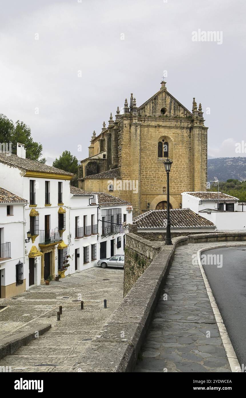 Holy Spirit Church in Ronda was built in 1505, Spain, Europe Stock ...