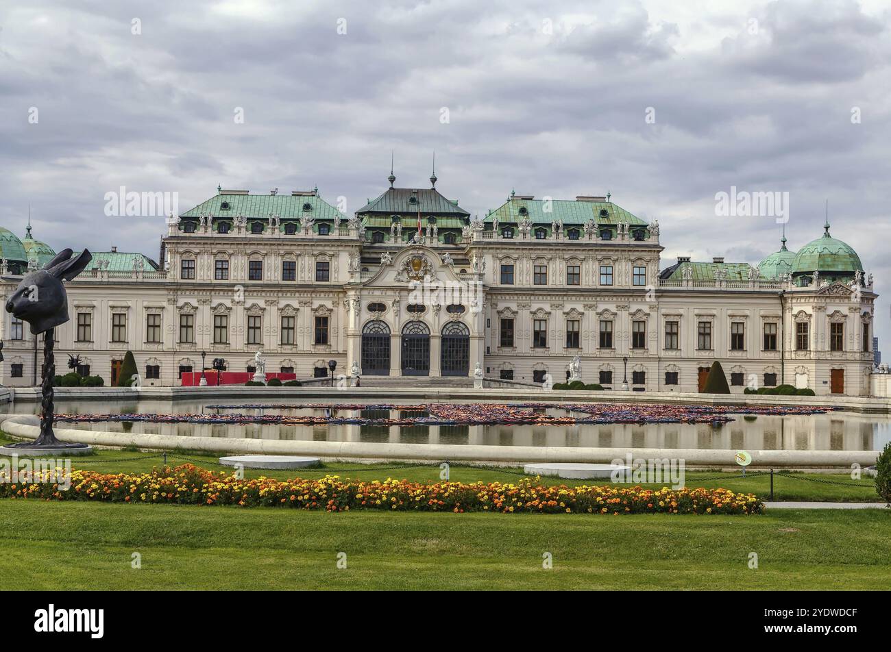 Beautiful belvedere palace in hi-res stock photography and images - Alamy