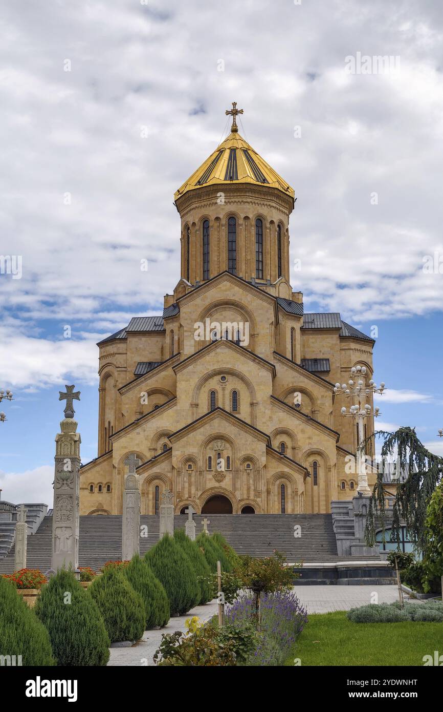 The Holy Trinity Cathedral of Tbilisi commonly known as Sameba is the ...