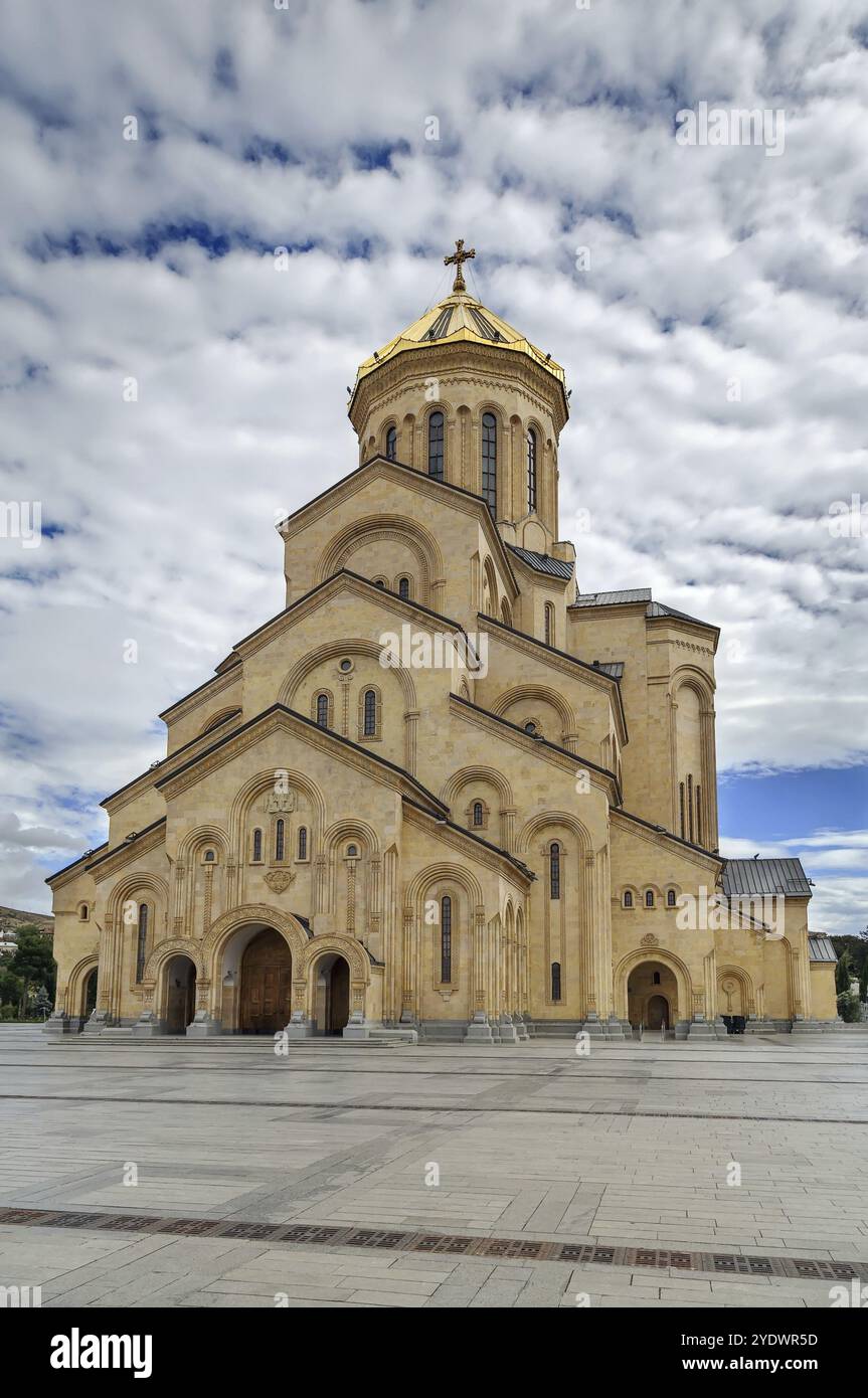The Holy Trinity Cathedral of Tbilisi commonly known as Sameba is the ...