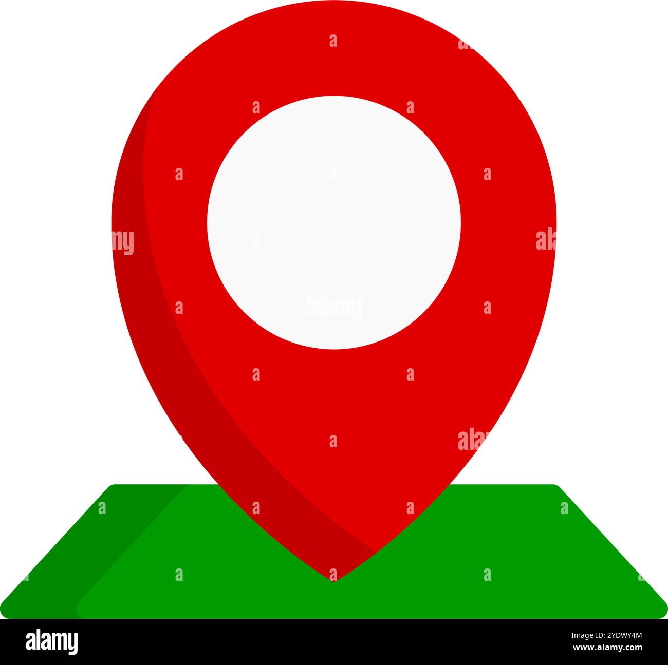 Map pin and map icon. Editable vector Stock Vector Image & Art - Alamy