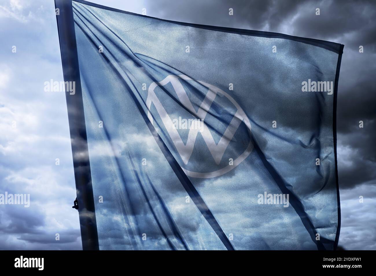 Vw logo on flag hi-res stock photography and images - Alamy