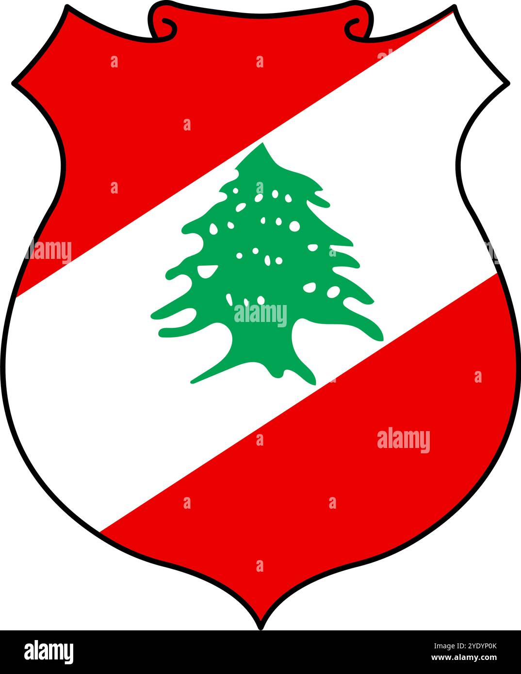 Coat of arms of Lebanon. Vector Stock Vector Image & Art - Alamy