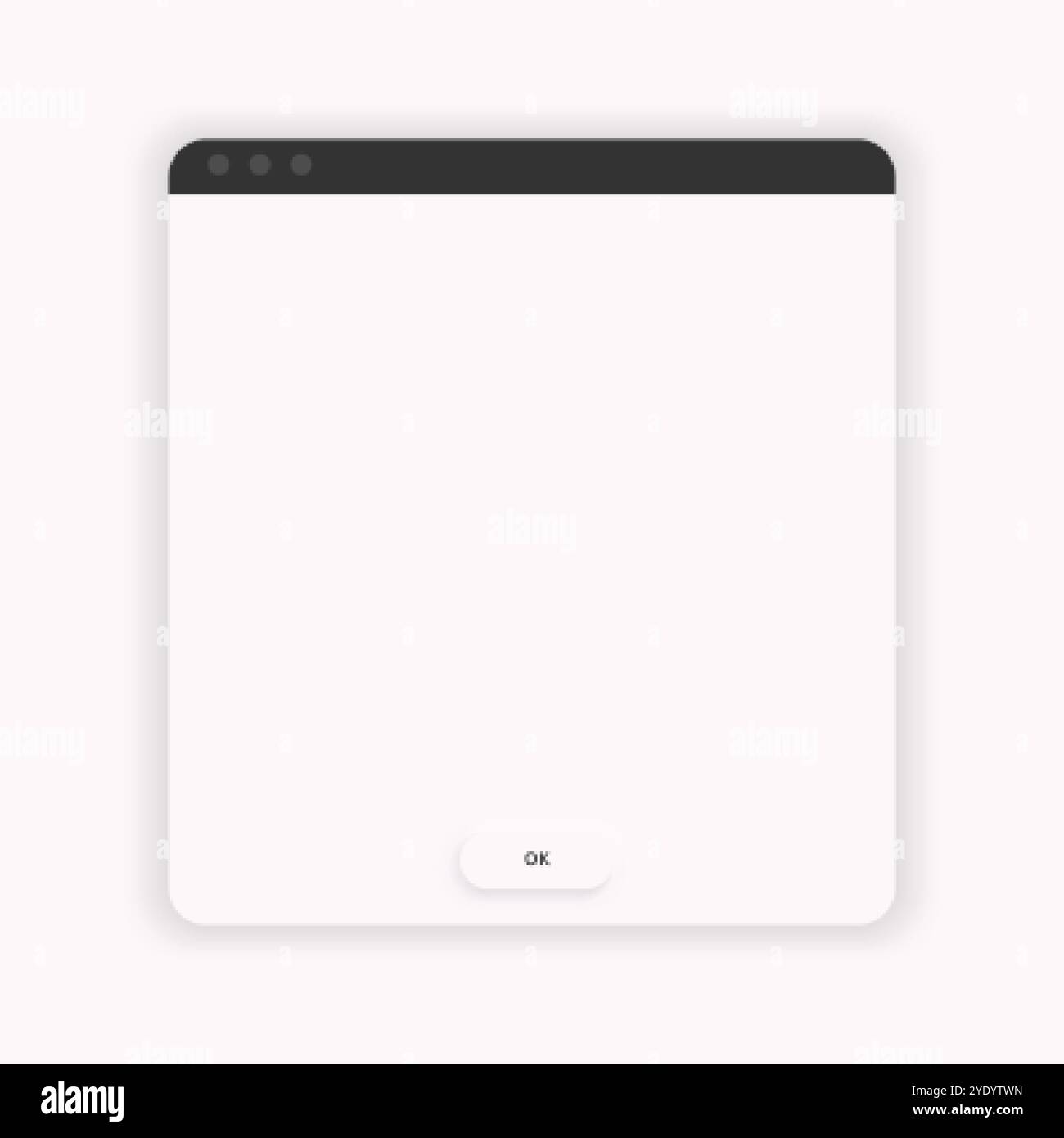 Windows Modal Box Modal window hi-res stock photography and images - Alamy