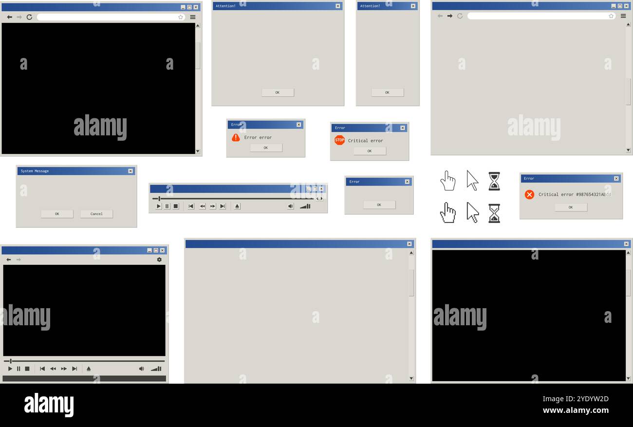 Old multi media player Cut Out Stock Images & Pictures - Alamy
