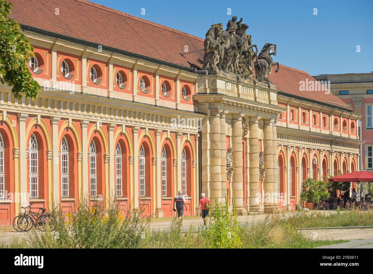 Filmmuseum, Breite Straße, Potsdam, Brandenburg, Deutschland *** Film Museum, Breite Straße, Potsdam, Brandenburg, Germany Stock Photo