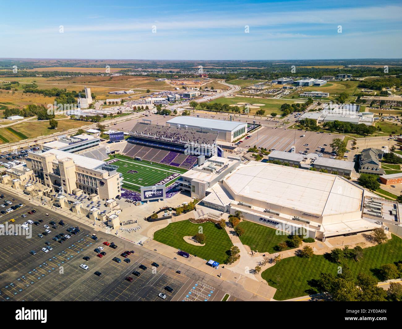 Manhattan, KS September 27, 2024 Bill Snyder Family Stadium and Fred