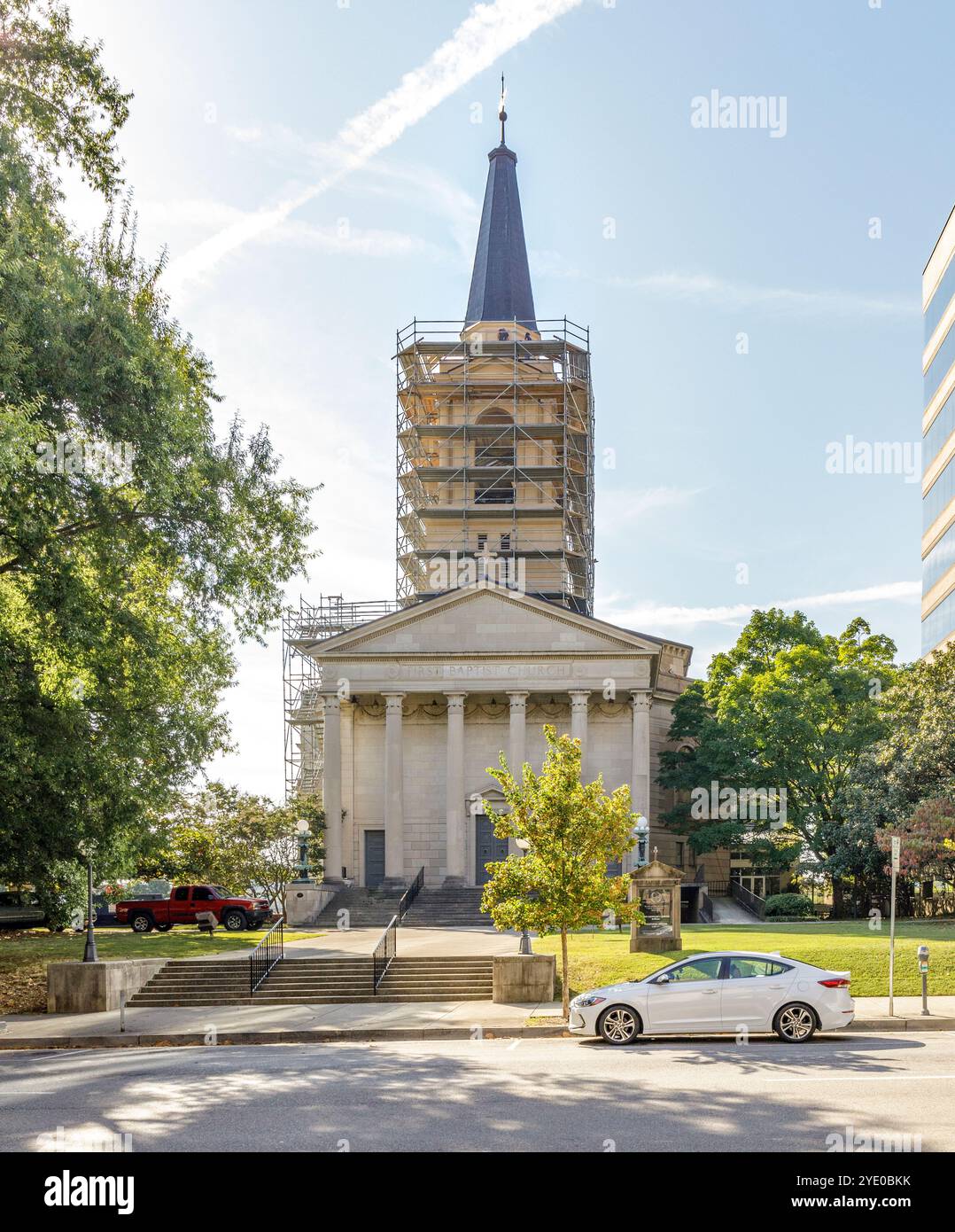 Tower first baptist church hi-res stock photography and images - Alamy