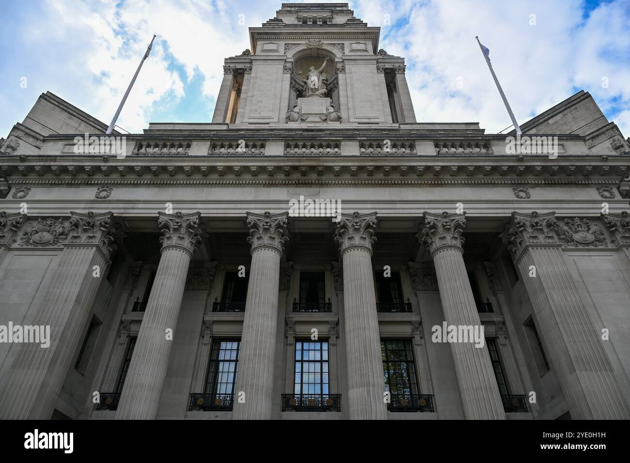 London, UK - Jun 23, 2024: Trinity House (former Port Authority building) in Trinity Square Gardens, Tower Hill, City of London, England Stock Photo