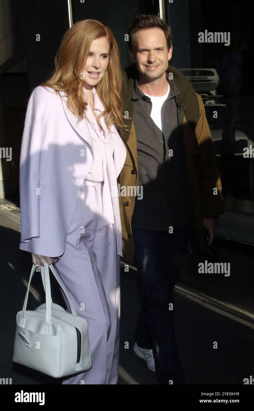 October 28, 2024 Sarah Rafferty and Patrick J. Adams on Today Show to ...