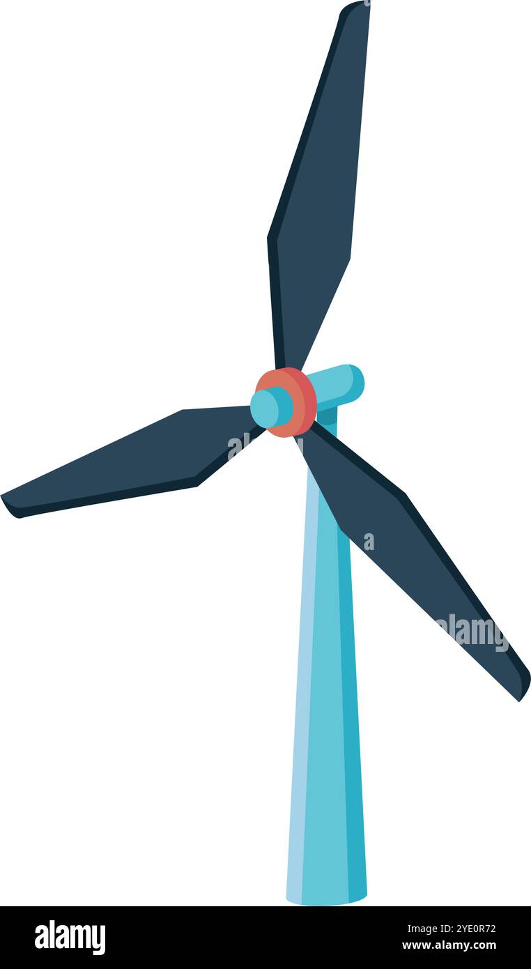 turbine wind renewable energy Stock Vector Image & Art - Alamy