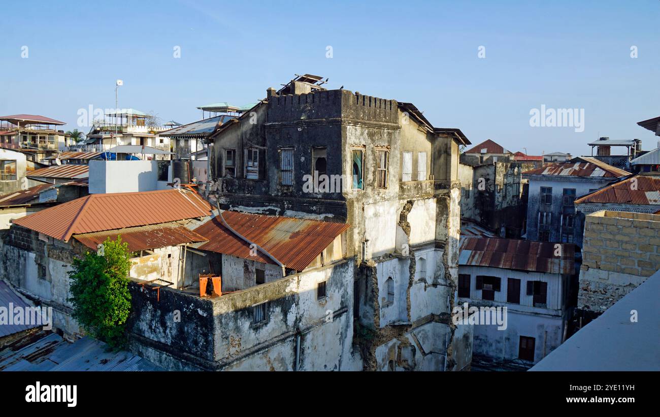 Rooftop view zanzibar tanzania hi-res stock photography and images - Alamy