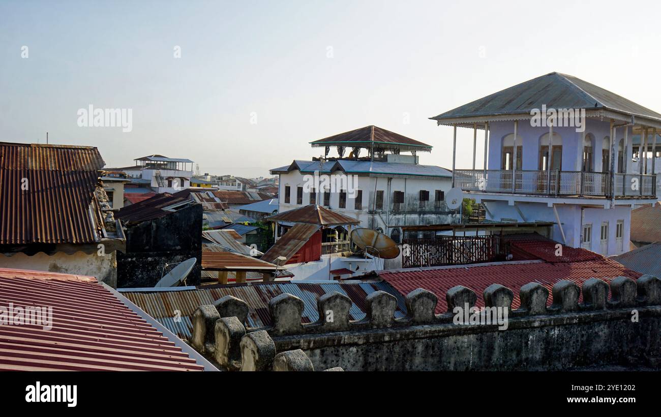 Rooftop view zanzibar tanzania hi-res stock photography and images - Alamy