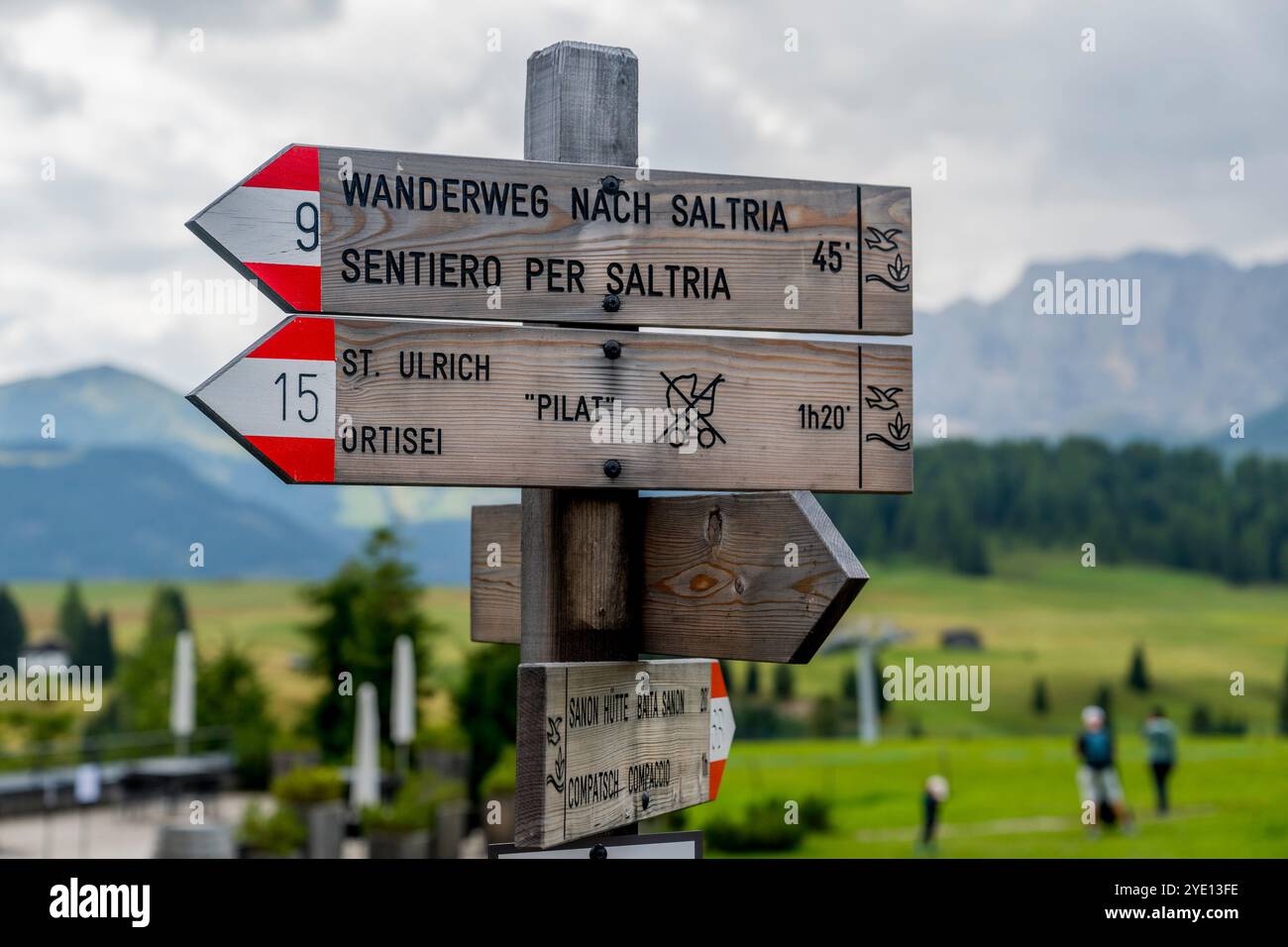 Italy signpost hi-res stock photography and images - Alamy, image size:1300x956