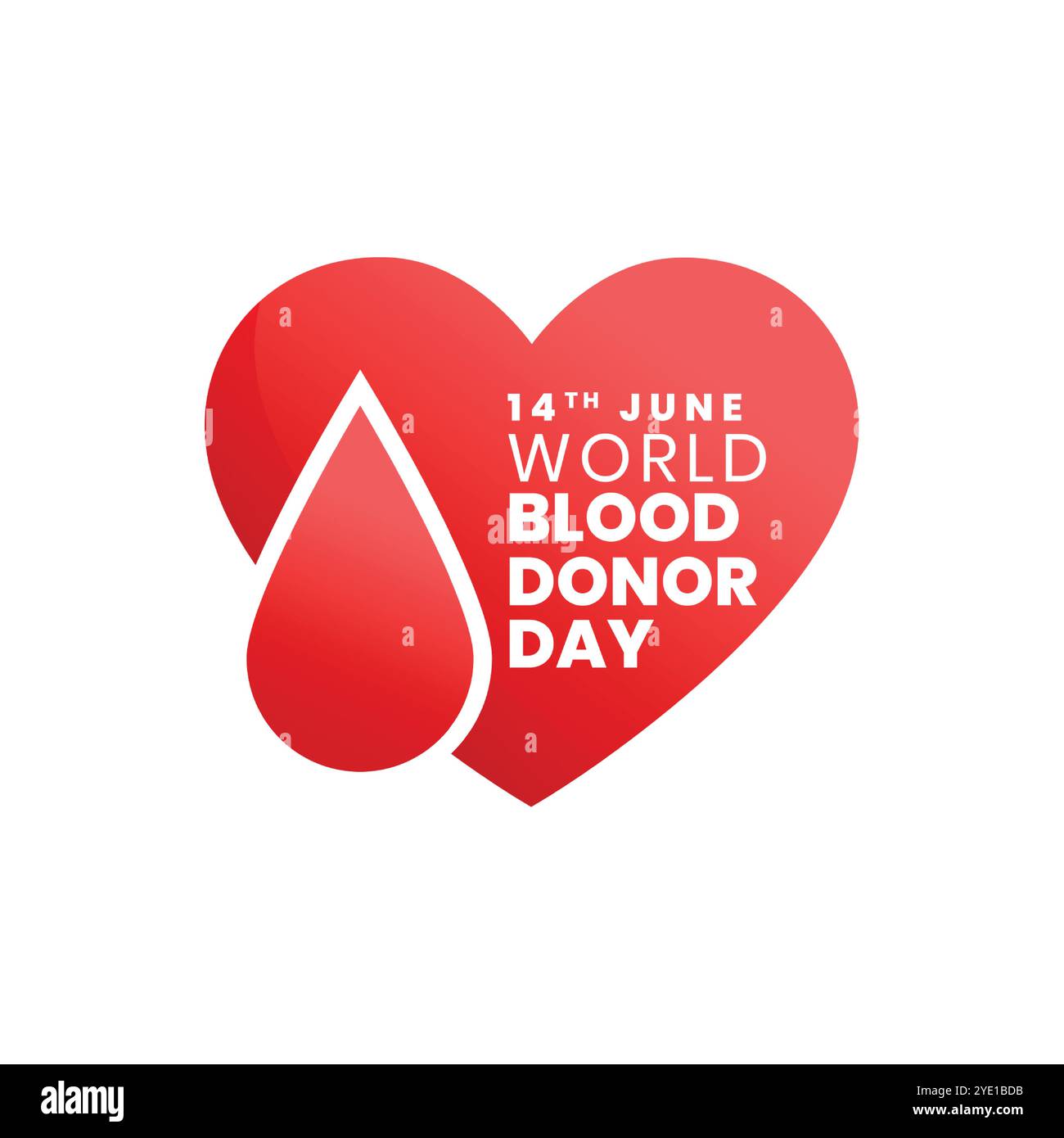internation world blood donor day concept poster design Stock Vector ...
