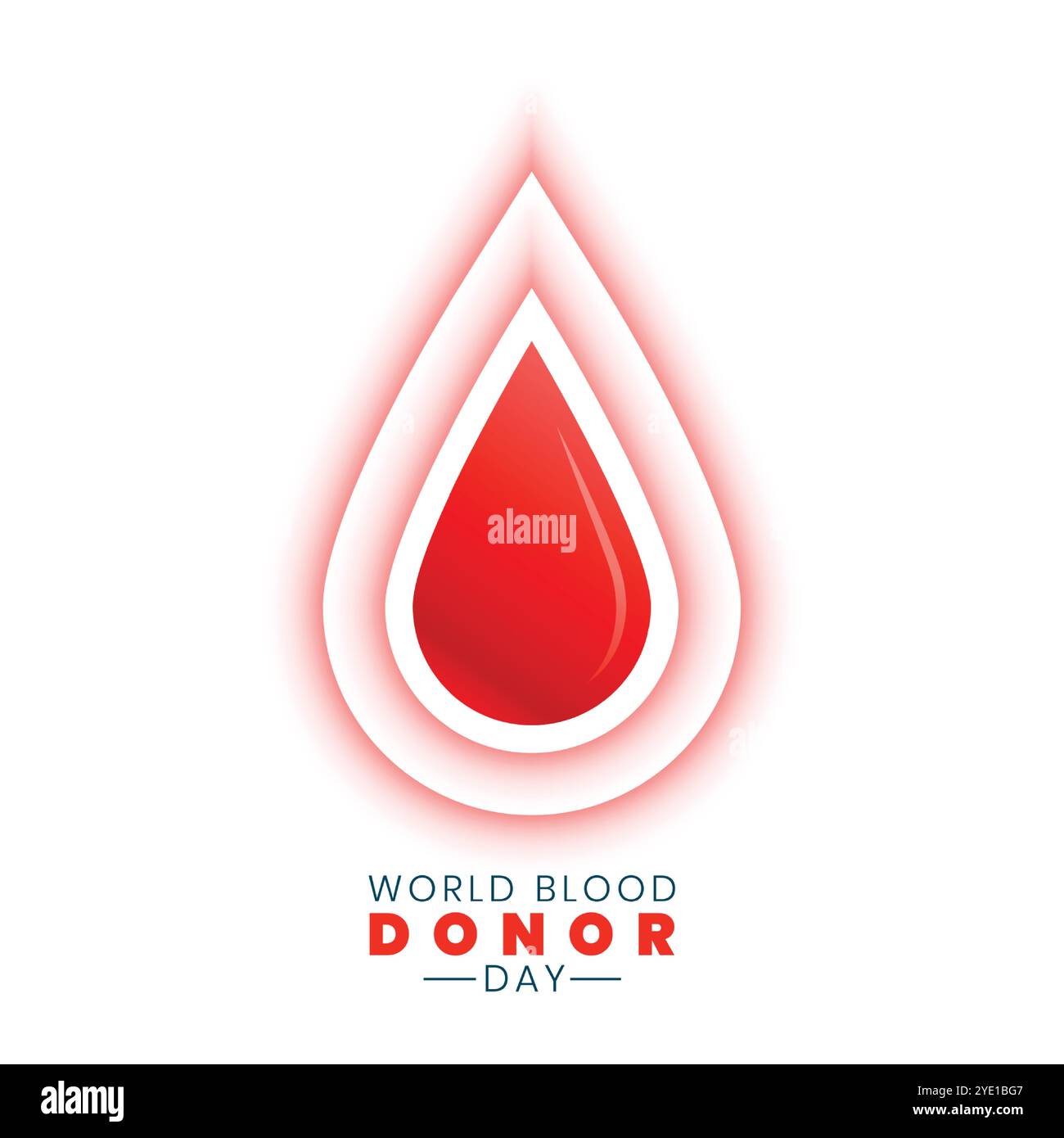 world blood donor day poster design Stock Vector Image & Art - Alamy