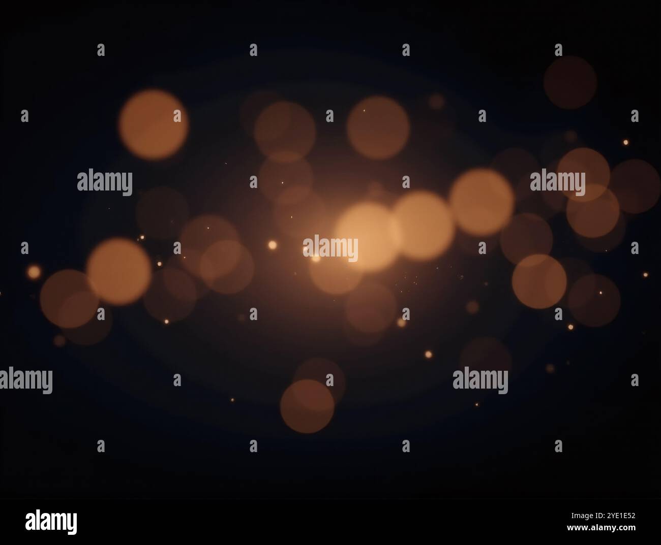 Glowing orbs black background hi-res stock photography and images - Alamy