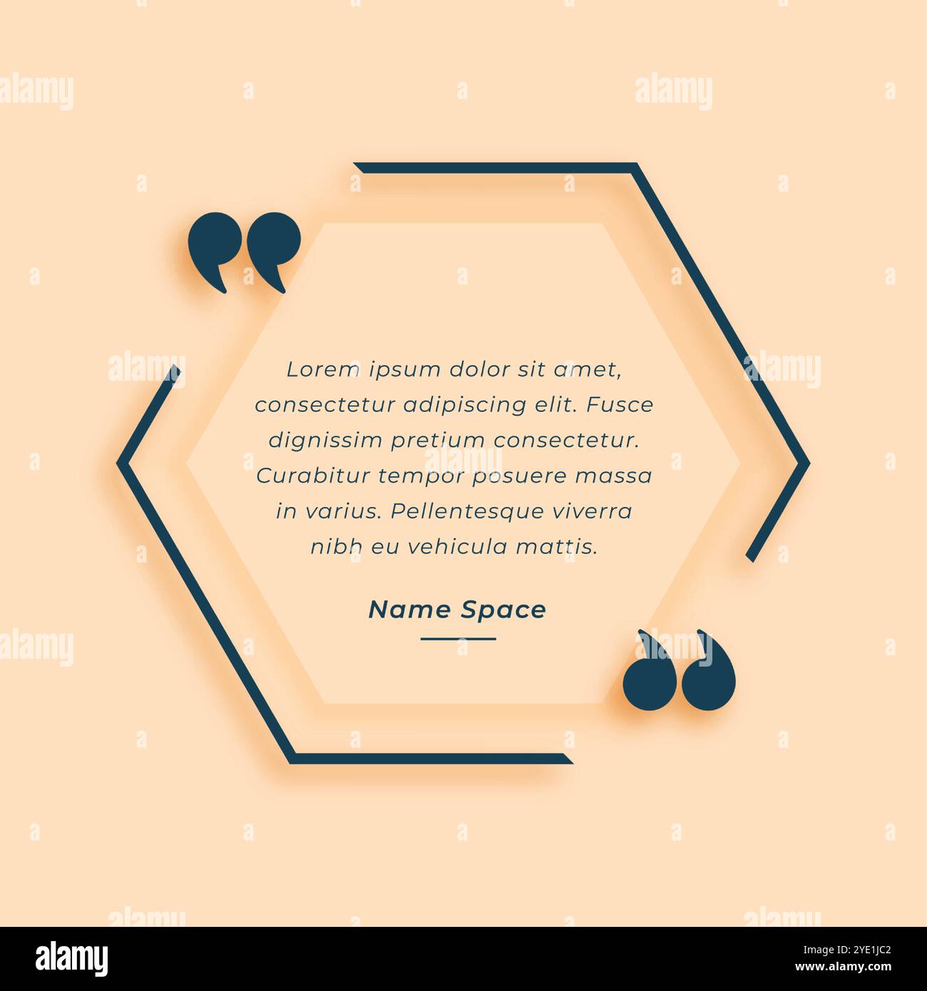 abstract quote frame templates for remark or content text vector Stock ...